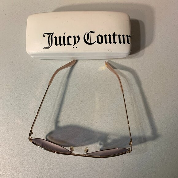 Juicy Couture Aviator sunglasses w/case and pouch bundle main image 4